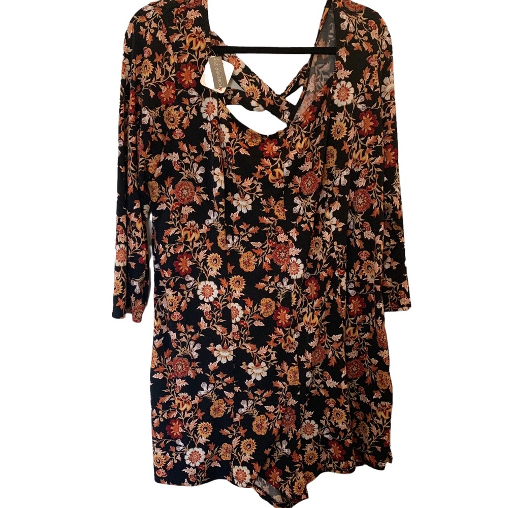 Forever 21 Romper Floral Size 2X